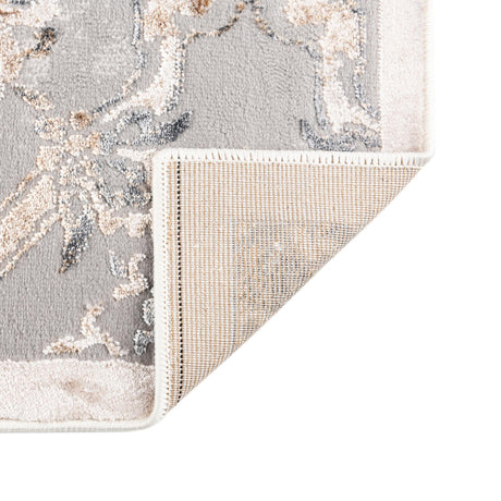 Ivory Gray 2' x 3' Highbury Rectangle Area Rug 60% Polypropylene & 40% Polyester With Jute Backing Vintage Distressed Traditional Carpet for Sale at Rug Engine