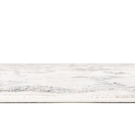 Ivory Gray 5' 3 x 8' Highbury Oval Area Rug 60% Polypropylene & 40% Polyester With Jute Backing Vintage Distressed Traditional Carpet for Sale at Rug Engine