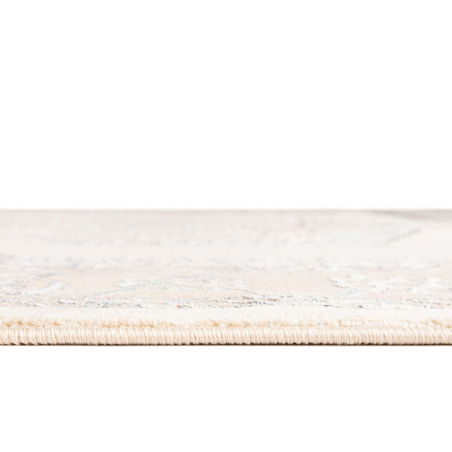 Ivory 7' x 10' Highbury Rectangle Area Rug 60% Polypropylene & 40% Polyester With Jute Backing Vintage Distressed Traditional Carpet for Sale at Rug Engine