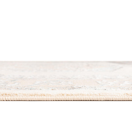 Ivory 7' 10 x 10' Highbury Oval Area Rug 60% Polypropylene & 40% Polyester With Jute Backing Vintage Distressed Traditional Carpet for Sale at Rug Engine