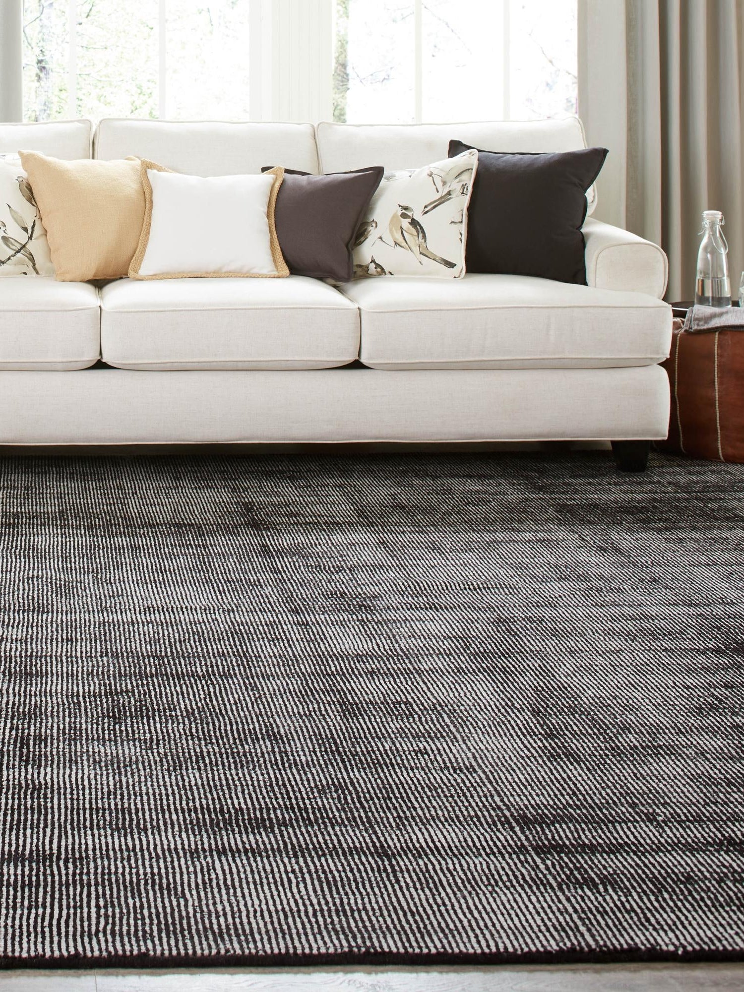Blackberry 12' x 12' Jill Zarin English Manor Square Area Rug 100% Premium Natural Wool Handwoven Carpet for Living Rooms, Office Space, Bedrooms, Dorms for Sale at Rug Engine