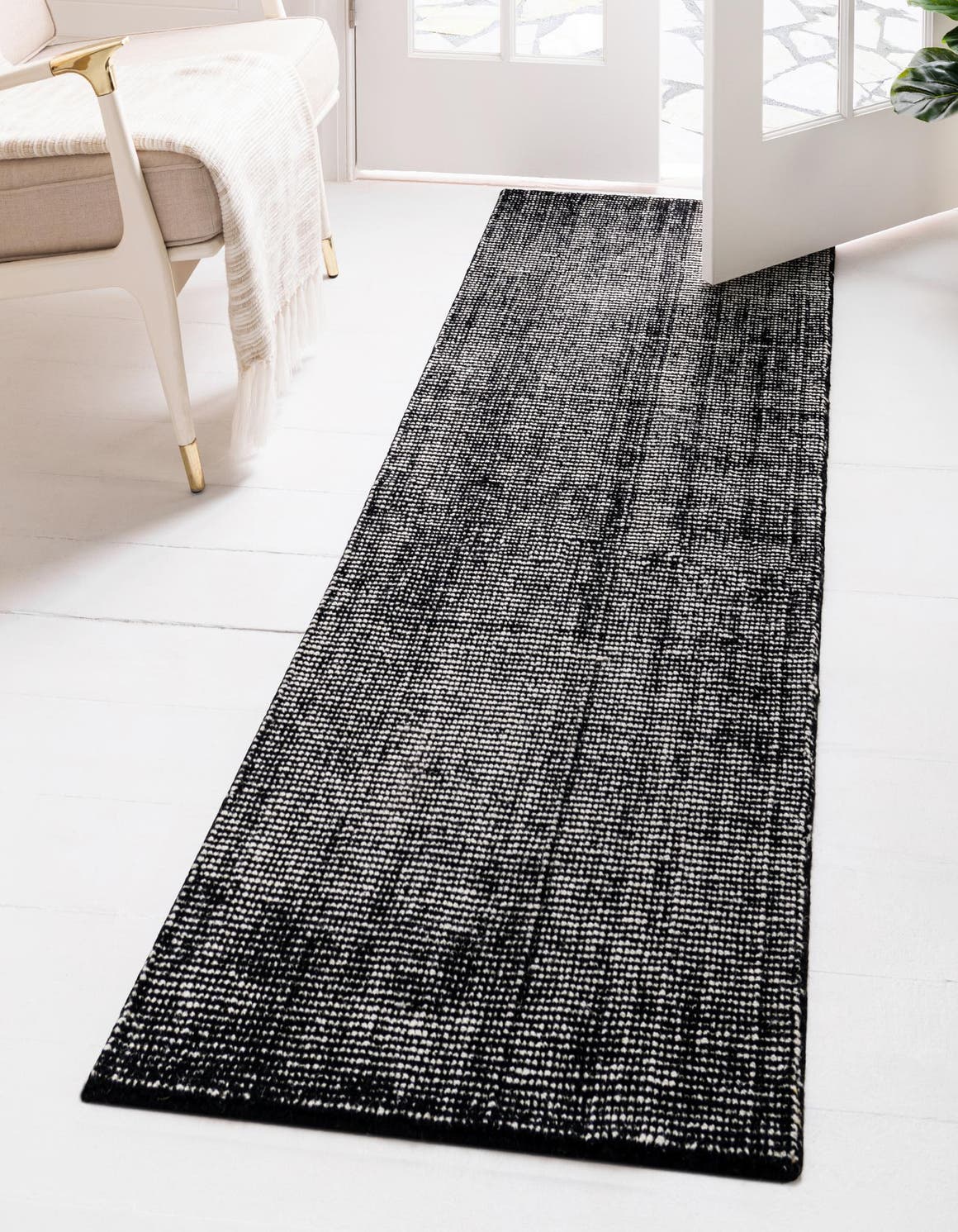 Blackberry 3' 3 x 16' 5 Jill Zarin English Manor Runner Area Rug 100% Premium Natural Wool Handwoven Carpet for Living Rooms, Office Space, Bedrooms, Dorms for Sale at Rug Engine