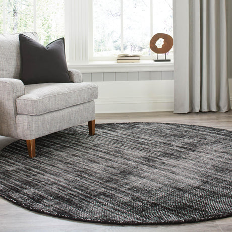 Blackberry 6' 11 x 6' 11 Jill Zarin English Manor Round Area Rug 100% Premium Natural Wool Handwoven Carpet for Living Rooms, Office Space, Bedrooms, Dorms for Sale at Rug Engine