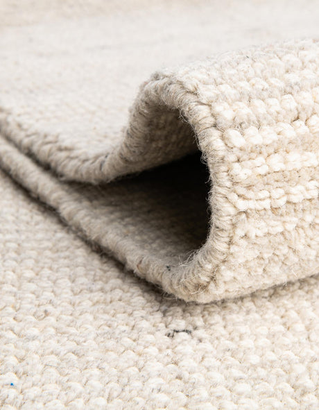 Vanilla Bean 5' 1 x 7' 1 Jill Zarin English Manor Rectangle Area Rug 100% Premium Natural Wool Handwoven Carpet for Living Rooms, Office Space, Bedrooms, Dorms for Sale at Rug Engine