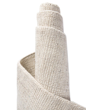 Vanilla Bean 7' 10 x 10' Jill Zarin English Manor Rectangle Area Rug 100% Premium Natural Wool Handwoven Carpet for Living Rooms, Office Space, Bedrooms, Dorms for Sale at Rug Engine