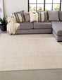 Vanilla Bean 7' 10 x 7' 10 Jill Zarin English Manor Square Area Rug 100% Premium Natural Wool Handwoven Carpet for Living Rooms, Office Space, Bedrooms, Dorms for Sale at Rug Engine