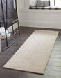 Vanilla Bean 2' x 6' 1 Jill Zarin English Manor Runner Area Rug 100% Premium Natural Wool Handwoven Carpet for Living Rooms, Office Space, Bedrooms, Dorms for Sale at Rug Engine