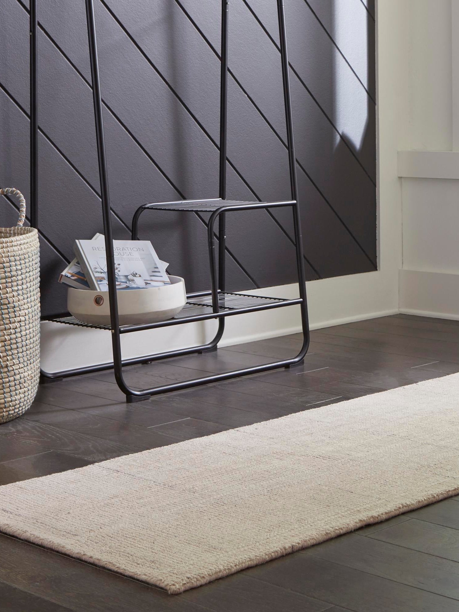 Vanilla Bean 2' 7 x 13' 1 Jill Zarin English Manor Runner Area Rug 100% Premium Natural Wool Handwoven Carpet for Living Rooms, Office Space, Bedrooms, Dorms for Sale at Rug Engine