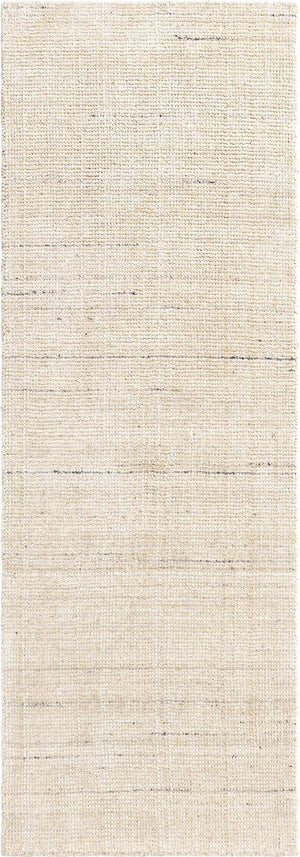 Vanilla Bean 2' x 6' 1 Jill Zarin English Manor Runner Area Rug 100% Premium Natural Wool Handwoven Carpet for Living Rooms, Office Space, Bedrooms, Dorms for Sale at Rug Engine