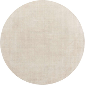 Vanilla Bean 10' x 10' Jill Zarin English Manor Round Area Rug 100% Premium Natural Wool Handwoven Carpet for Living Rooms, Office Space, Bedrooms, Dorms for Sale at Rug Engine