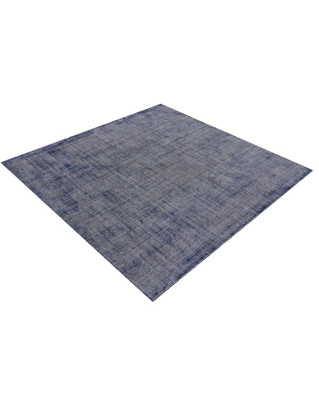 Blueberry 10' x 10' Jill Zarin English Manor Square Area Rug 100% Premium Natural Wool Handwoven Carpet for Living Rooms, Office Space, Bedrooms, Dorms for Sale at Rug Engine