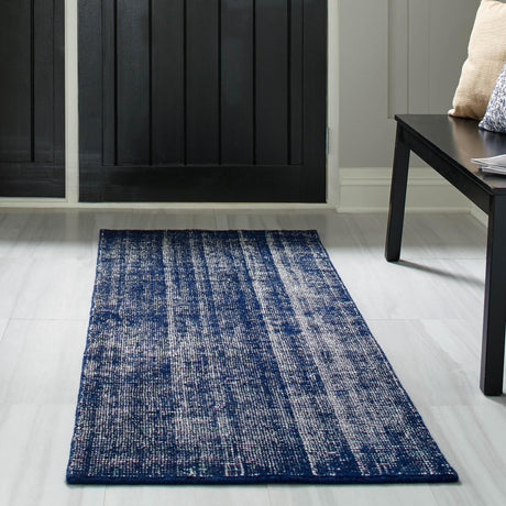 Blueberry 2' x 6' 1 Jill Zarin English Manor Runner Area Rug 100% Premium Natural Wool Handwoven Carpet for Living Rooms, Office Space, Bedrooms, Dorms for Sale at Rug Engine