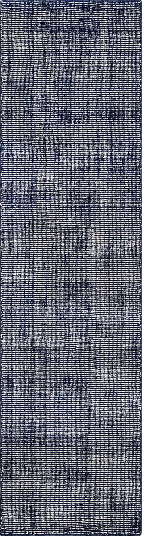 Blueberry 2' x 8' Jill Zarin English Manor Runner Area Rug 100% Premium Natural Wool Handwoven Carpet for Living Rooms, Office Space, Bedrooms, Dorms for Sale at Rug Engine