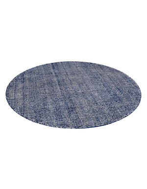 Blueberry 3' 1 x 3' 1 Jill Zarin English Manor Round Area Rug 100% Premium Natural Wool Handwoven Carpet for Living Rooms, Office Space, Bedrooms, Dorms for Sale at Rug Engine
