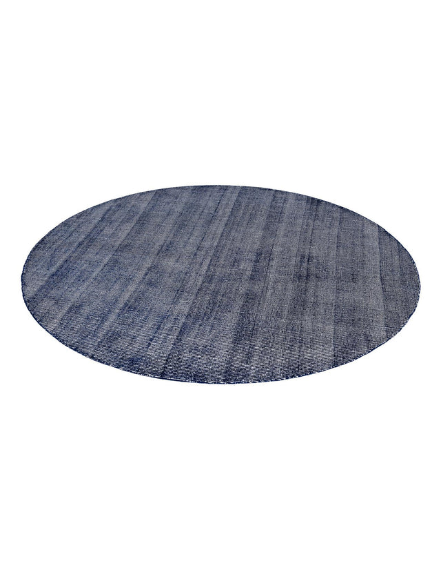 Blueberry 6' 11 x 6' 11 Jill Zarin English Manor Round Area Rug 100% Premium Natural Wool Handwoven Carpet for Living Rooms, Office Space, Bedrooms, Dorms for Sale at Rug Engine