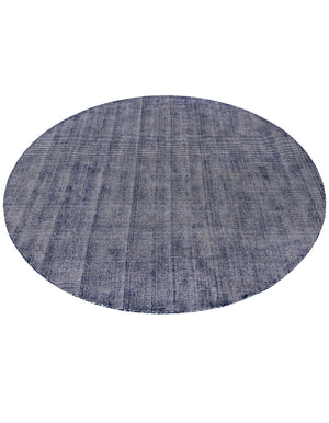 Blueberry 10' x 10' Jill Zarin English Manor Round Area Rug 100% Premium Natural Wool Handwoven Carpet for Living Rooms, Office Space, Bedrooms, Dorms for Sale at Rug Engine