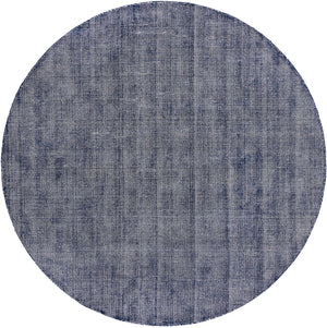 Blueberry 10' x 10' Jill Zarin English Manor Round Area Rug 100% Premium Natural Wool Handwoven Carpet for Living Rooms, Office Space, Bedrooms, Dorms for Sale at Rug Engine