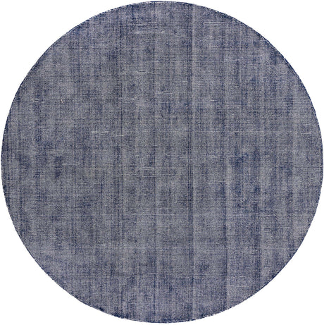 Blueberry 10' x 10' Jill Zarin English Manor Round Area Rug 100% Premium Natural Wool Handwoven Carpet for Living Rooms, Office Space, Bedrooms, Dorms for Sale at Rug Engine