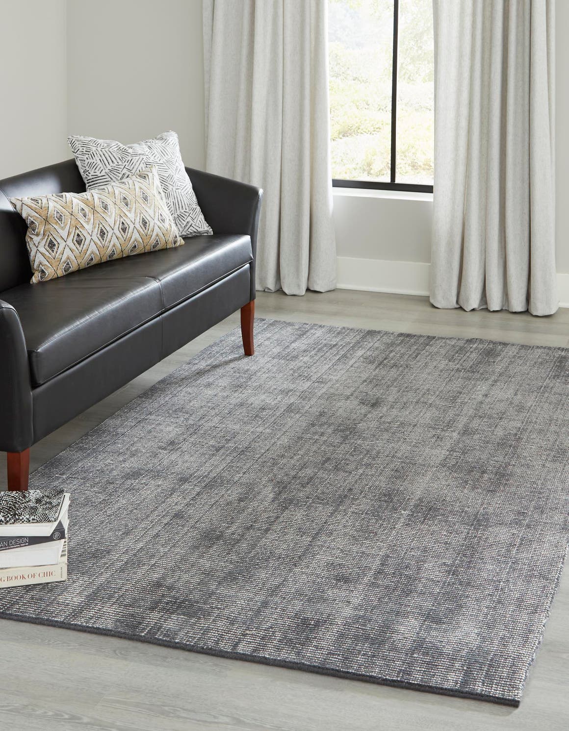 Earl Grey 5' 1 x 7' 1 Jill Zarin English Manor Rectangle Area Rug 100% Premium Natural Wool Handwoven Carpet for Living Rooms, Office Space, Bedrooms, Dorms for Sale at Rug Engine