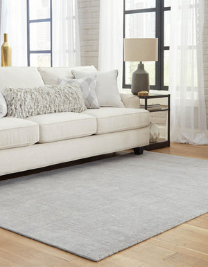 Grey Manor 5' 1 x 8' Jill Zarin English Manor Rectangle Area Rug 100% Premium Natural Wool Handwoven Carpet for Living Rooms, Office Space, Bedrooms, Dorms for Sale at Rug Engine