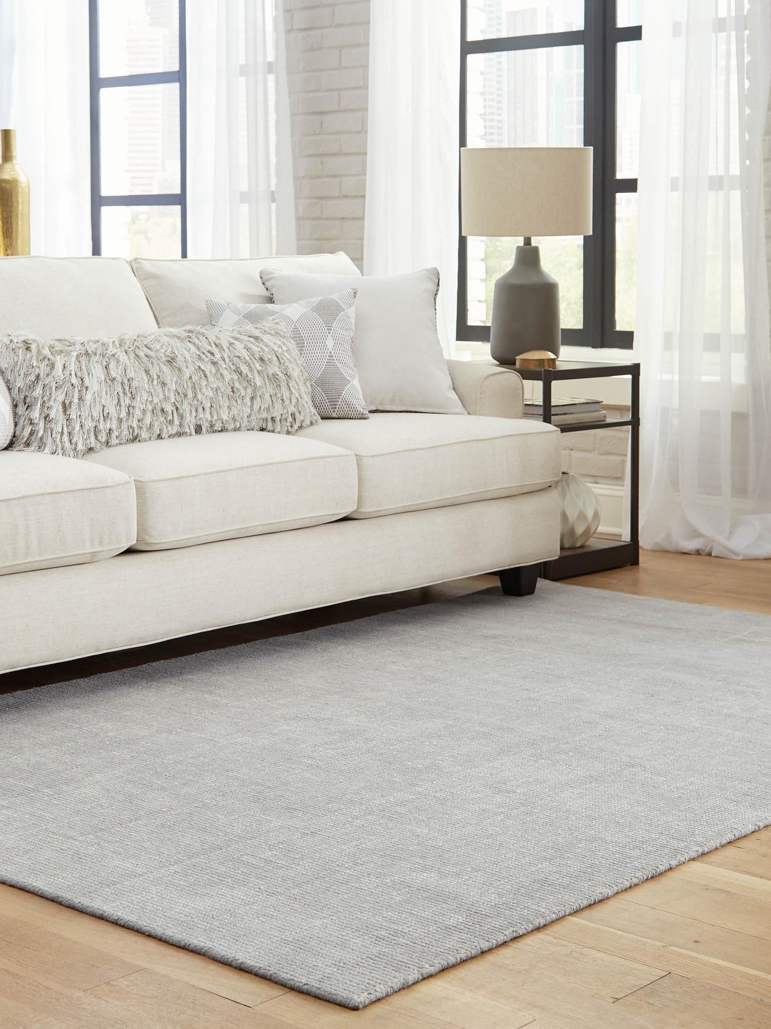 Grey Manor 9' x 12' Jill Zarin English Manor Rectangle Area Rug 100% Premium Natural Wool Handwoven Carpet for Living Rooms, Office Space, Bedrooms, Dorms for Sale at Rug Engine