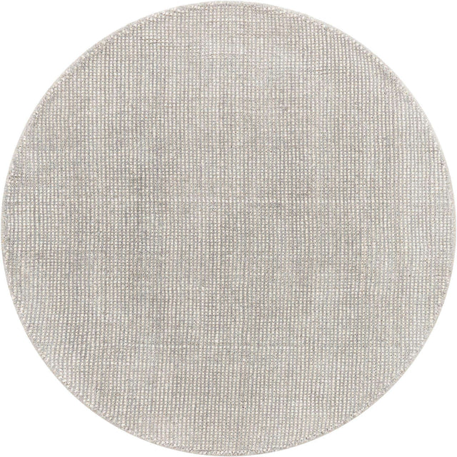 Grey Manor 3' 1 x 3' 1 Jill Zarin English Manor Round Area Rug 100% Premium Natural Wool Handwoven Carpet for Living Rooms, Office Space, Bedrooms, Dorms for Sale at Rug Engine