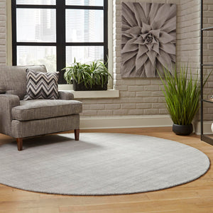 Grey Manor 10' x 10' Jill Zarin English Manor Round Area Rug 100% Premium Natural Wool Handwoven Carpet for Living Rooms, Office Space, Bedrooms, Dorms for Sale at Rug Engine
