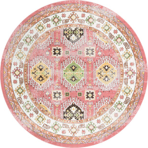 Rose 9' 10 x 9' 10 Aarhus Round Area Rug 100% Polypropylene With Jute Foundation Living Room Bedroom Carpet for Sale at Rug Engine