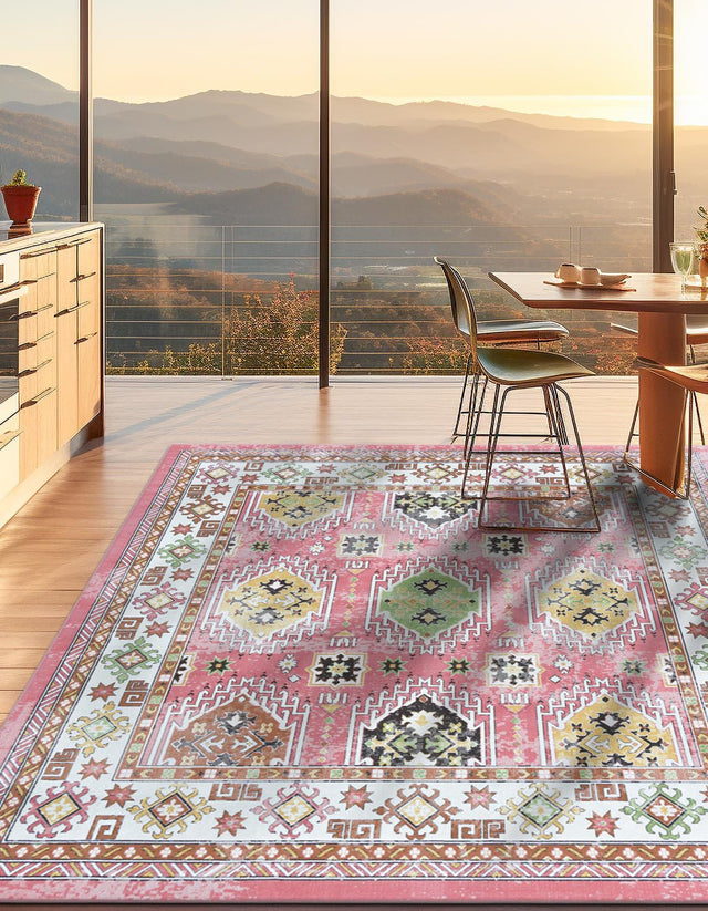 Rose 9' 10 x 9' 10 Aarhus Square Area Rug 100% Polypropylene With Jute Foundation Living Room Bedroom Carpet for Sale at Rug Engine