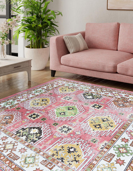 Rose 9' 10 x 9' 10 Aarhus Square Area Rug 100% Polypropylene With Jute Foundation Living Room Bedroom Carpet for Sale at Rug Engine
