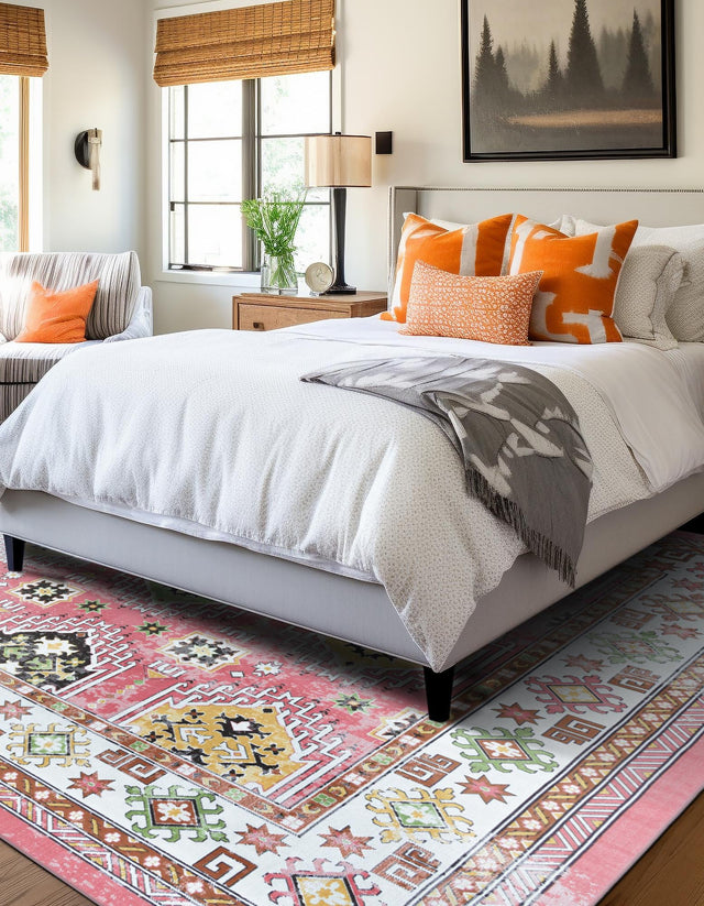 Rose 9' 10 x 9' 10 Aarhus Square Area Rug 100% Polypropylene With Jute Foundation Living Room Bedroom Carpet for Sale at Rug Engine