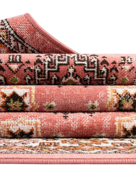 Rose 9' 10 x 9' 10 Aarhus Square Area Rug 100% Polypropylene With Jute Foundation Living Room Bedroom Carpet for Sale at Rug Engine
