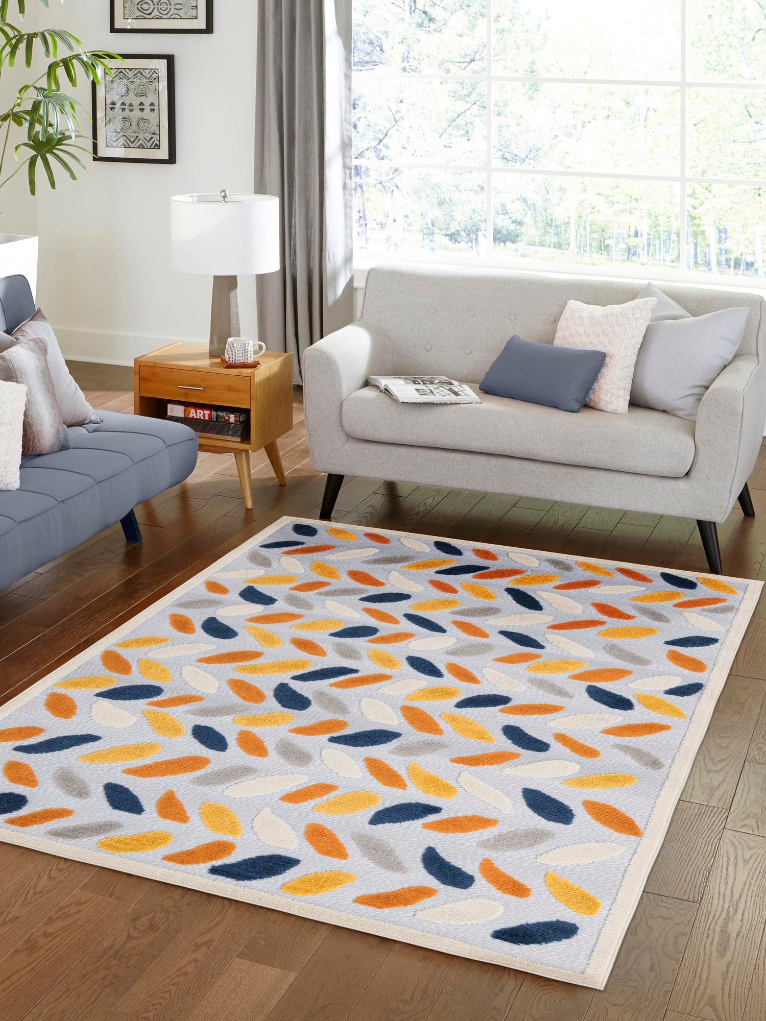Gray 6' x 9' Aruba Outdoor Rectangle Area Rug Weather Resistant for Patio, Deck, Terrace, Balcony, Porch for Sale at Rug Engine