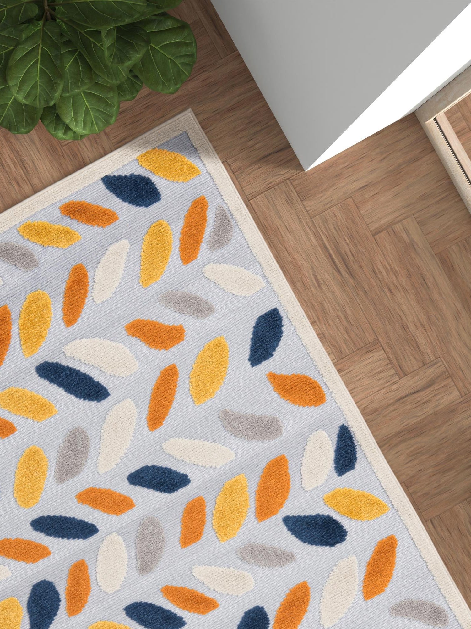 Gray 2' x 3' Aruba Outdoor Rectangle Area Rug Weather Resistant for Patio, Deck, Terrace, Balcony, Porch for Sale at Rug Engine