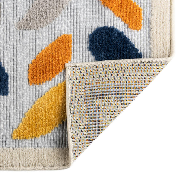 Gray 5' 3 x 8' Aruba Outdoor Rectangle Area Rug Weather Resistant for Patio, Deck, Terrace, Balcony, Porch for Sale at Rug Engine