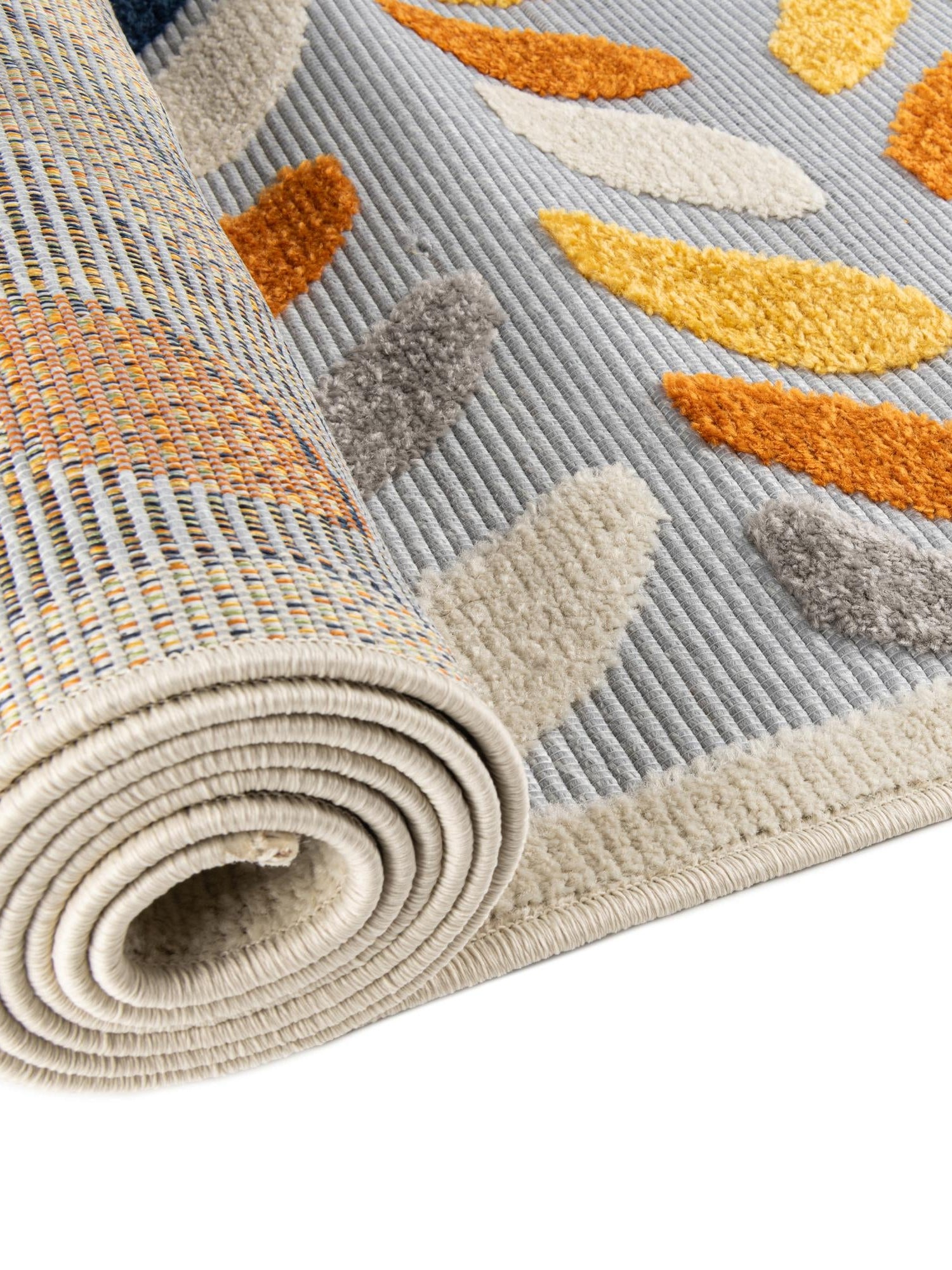 Gray 6' x 9' Aruba Outdoor Rectangle Area Rug Weather Resistant for Patio, Deck, Terrace, Balcony, Porch for Sale at Rug Engine