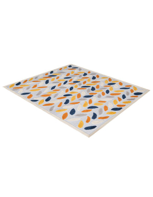Gray 5' 3 x 8' Aruba Outdoor Rectangle Area Rug Weather Resistant for Patio, Deck, Terrace, Balcony, Porch for Sale at Rug Engine