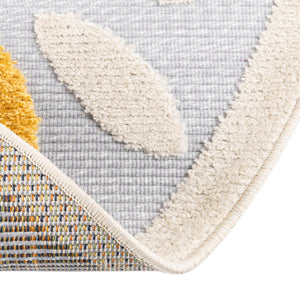 Gray 3' 3 x 3' 3 Aruba Outdoor Round Area Rug Weather Resistant for Patio, Deck, Terrace, Balcony, Porch for Sale at Rug Engine