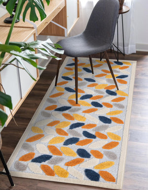 Gray 2' x 8' Aruba Outdoor Runner Area Rug Weather Resistant for Patio, Deck, Terrace, Balcony, Porch for Sale at Rug Engine