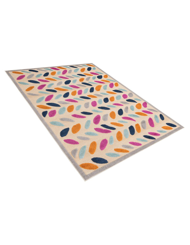 Beige 6' x 9' Aruba Outdoor Rectangle Area Rug Weather Resistant for Patio, Deck, Terrace, Balcony, Porch for Sale at Rug Engine