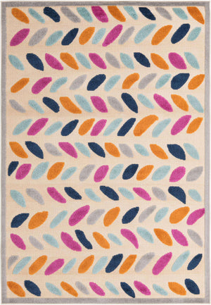 Beige 6' x 9' Aruba Outdoor Rectangle Area Rug Weather Resistant for Patio, Deck, Terrace, Balcony, Porch for Sale at Rug Engine
