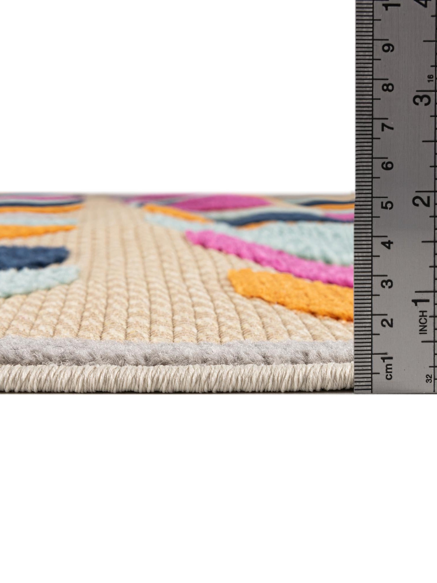 Beige 7' x 10' Aruba Outdoor Rectangle Area Rug Weather Resistant for Patio, Deck, Terrace, Balcony, Porch for Sale at Rug Engine