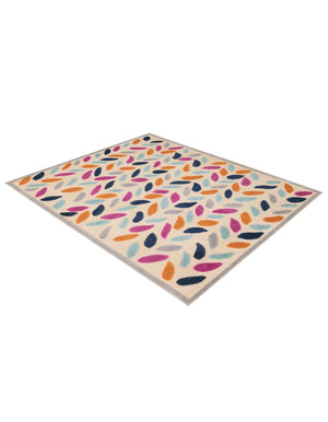 Beige 5' 3 x 8' Aruba Outdoor Rectangle Area Rug Weather Resistant for Patio, Deck, Terrace, Balcony, Porch for Sale at Rug Engine