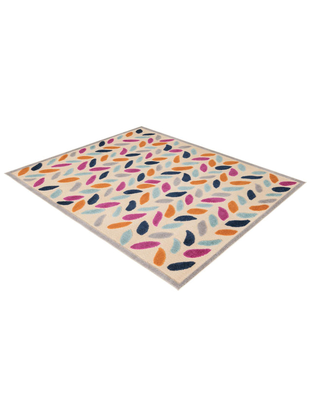 Beige 5' 3 x 8' Aruba Outdoor Rectangle Area Rug Weather Resistant for Patio, Deck, Terrace, Balcony, Porch for Sale at Rug Engine