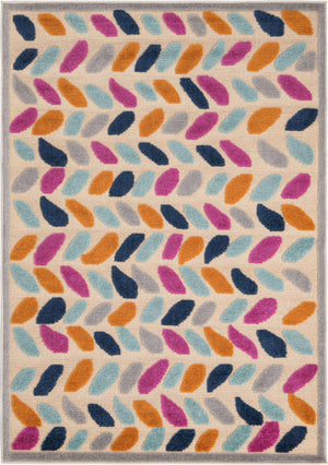 Beige 4' x 6' Aruba Outdoor Rectangle Area Rug Weather Resistant for Patio, Deck, Terrace, Balcony, Porch for Sale at Rug Engine
