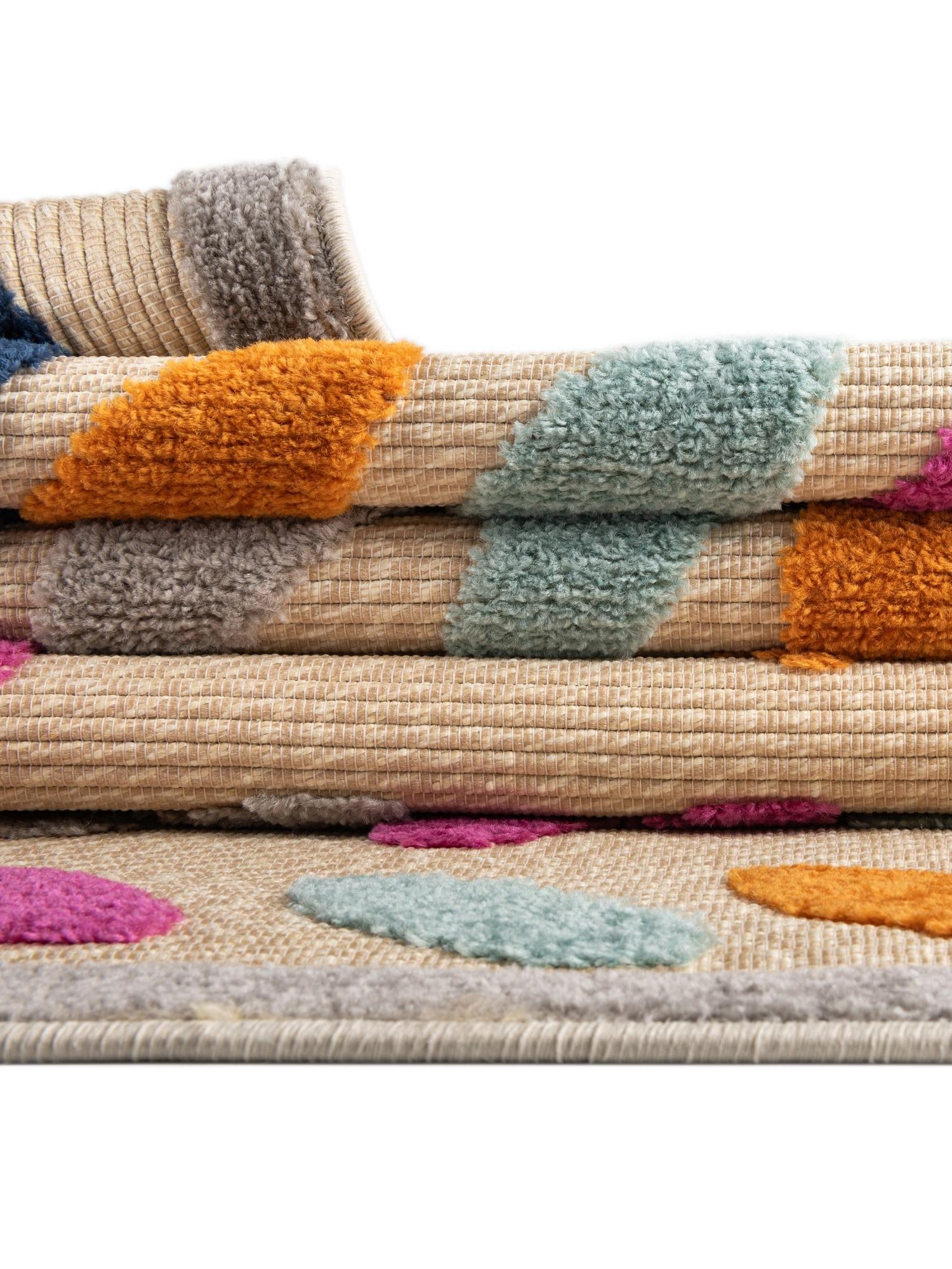 Beige 2' x 6' Aruba Outdoor Runner Area Rug Weather Resistant for Patio, Deck, Terrace, Balcony, Porch for Sale at Rug Engine