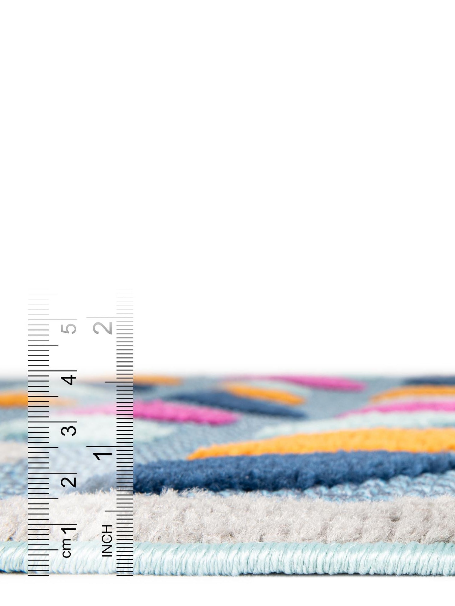 Blue 2' x 3' Aruba Outdoor Rectangle Area Rug Weather Resistant for Patio, Deck, Terrace, Balcony, Porch for Sale at Rug Engine