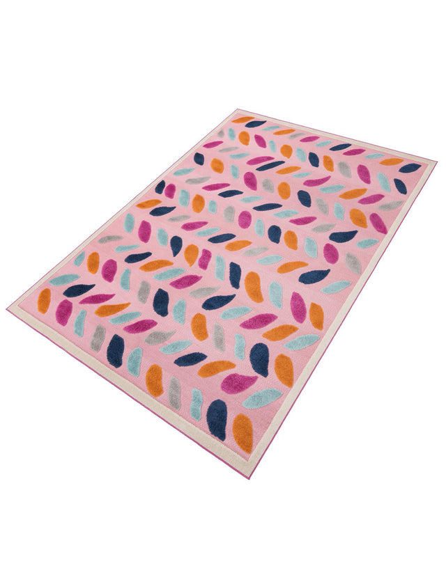Pink 7' 10 x 10' Aruba Outdoor Rectangle Area Rug Weather Resistant for Patio, Deck, Terrace, Balcony, Porch for Sale at Rug Engine