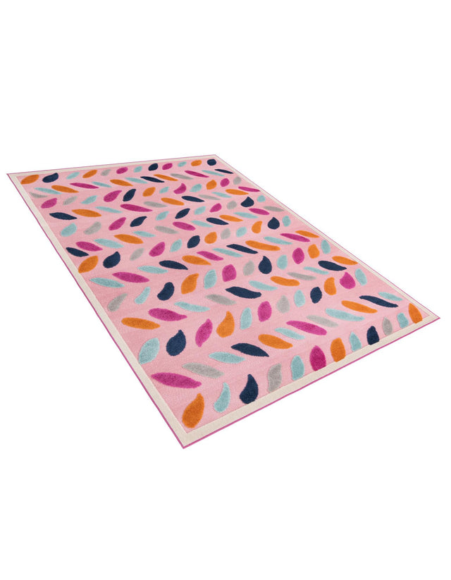 Pink 7' x 10' Aruba Outdoor Rectangle Area Rug Weather Resistant for Patio, Deck, Terrace, Balcony, Porch for Sale at Rug Engine