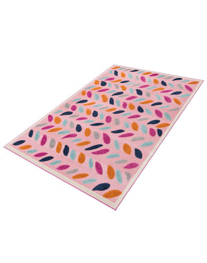 Pink 7' x 10' Aruba Outdoor Rectangle Area Rug Weather Resistant for Patio, Deck, Terrace, Balcony, Porch for Sale at Rug Engine
